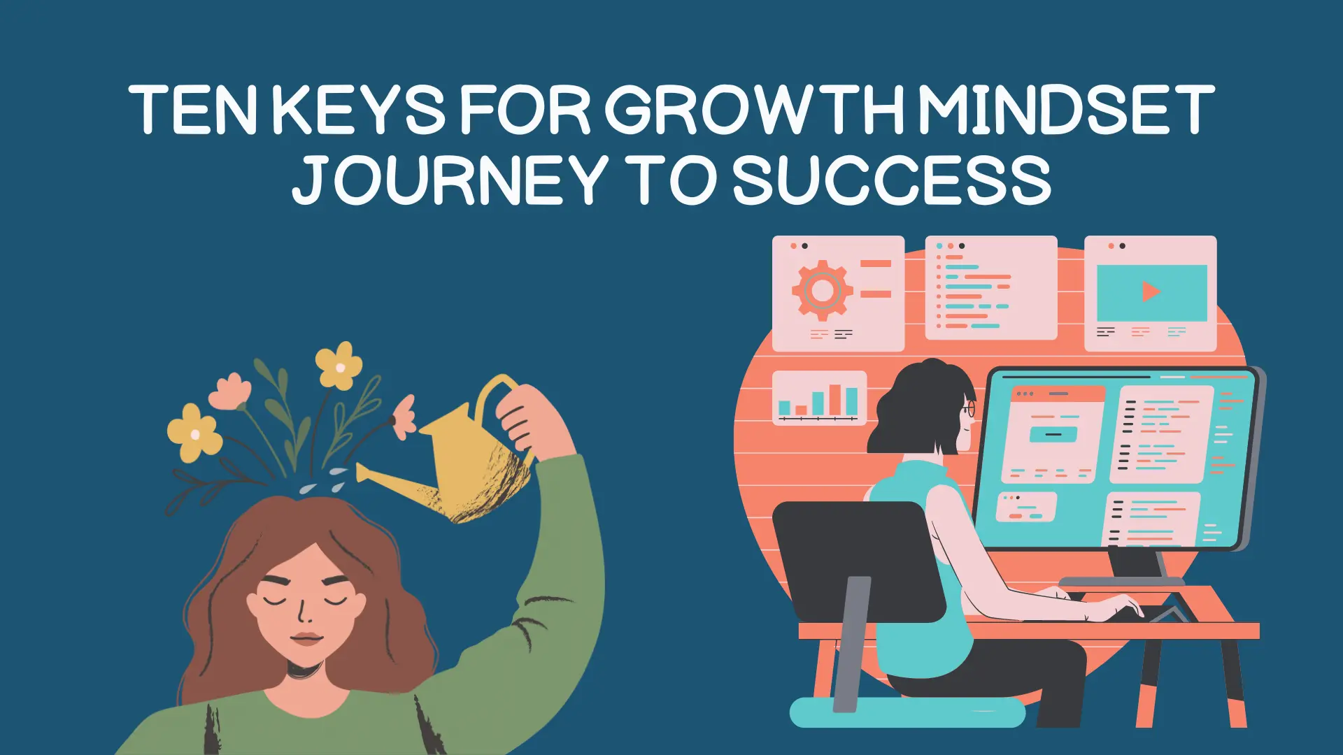 Ten Keys for Growth Mindset Journey to Success
